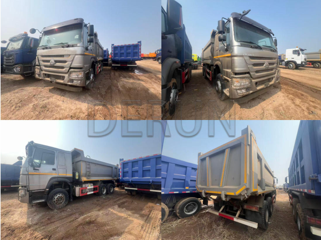 SINOTRUK HOWO 6x4 Muldenkipper erfolgreich nach Algerien verschifft