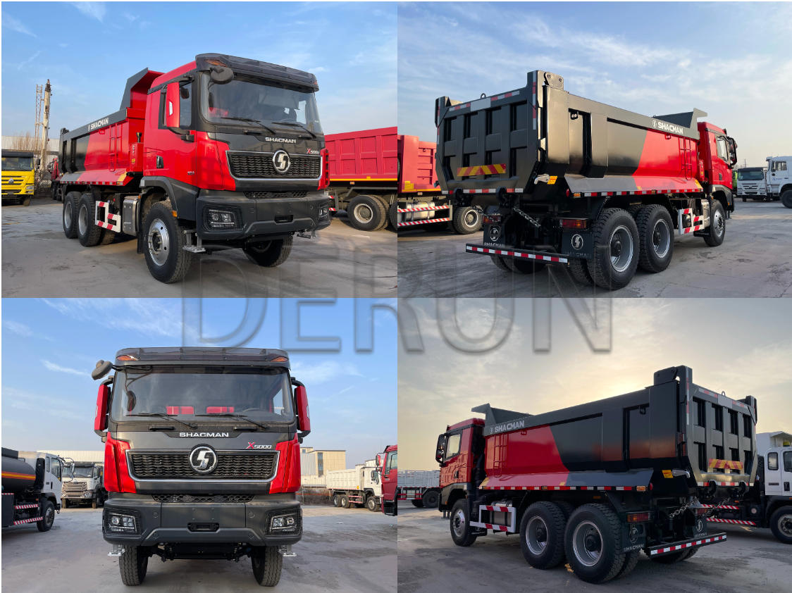 SHACMAN X5000 6x4 Muldenkipper Export nach Peru