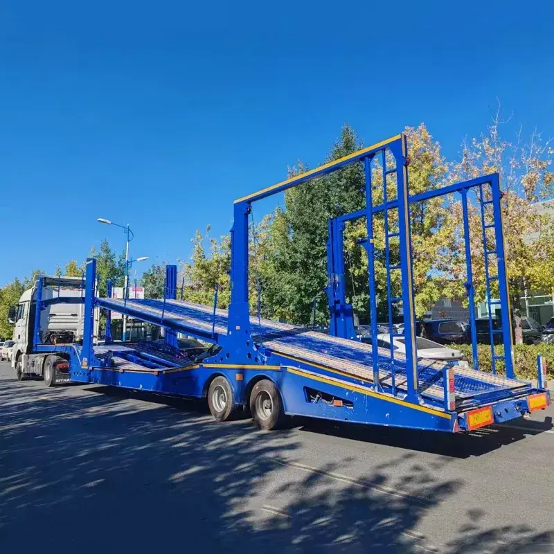 Doppeldeck -Autotransportanhänger