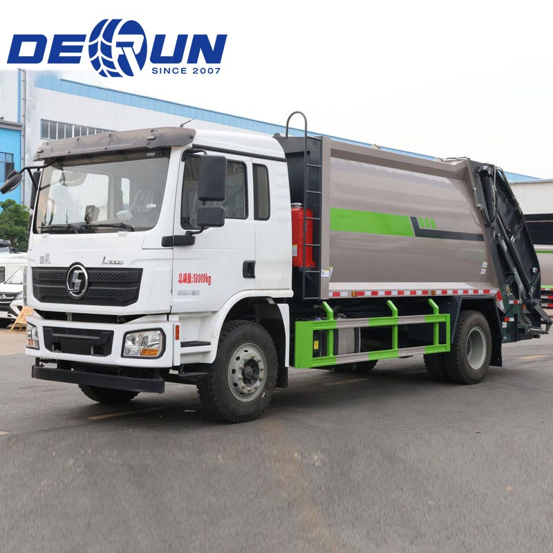 Shacman X9 4x2 L3000 Müllkompressor-Leicht-LKW